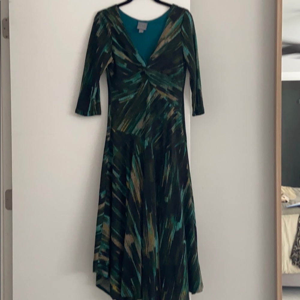Elegant print dress